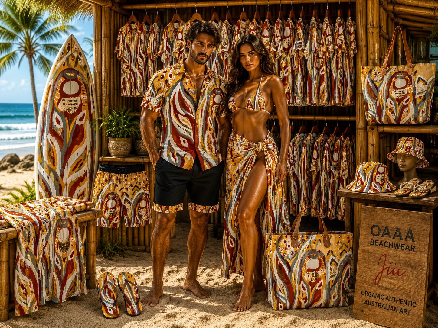 Ochre beachwear collection