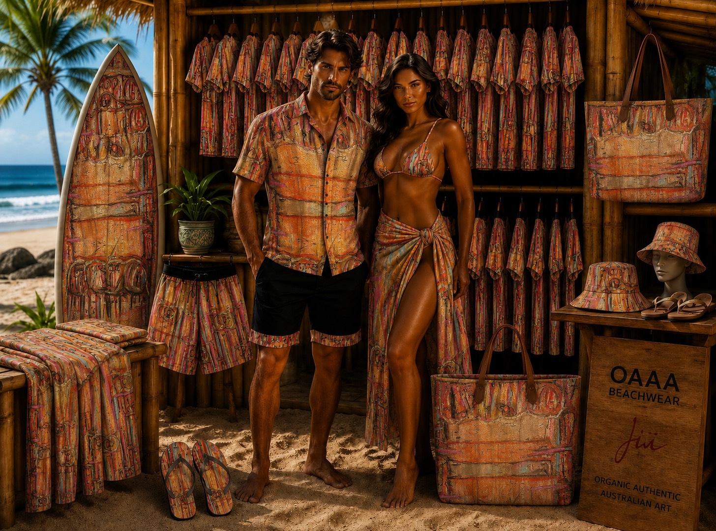 Two Tribes beachwear