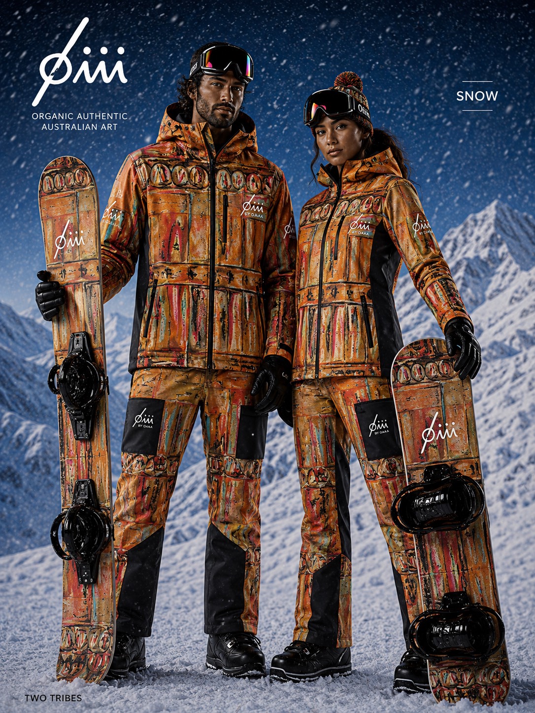 Two Tribes snow